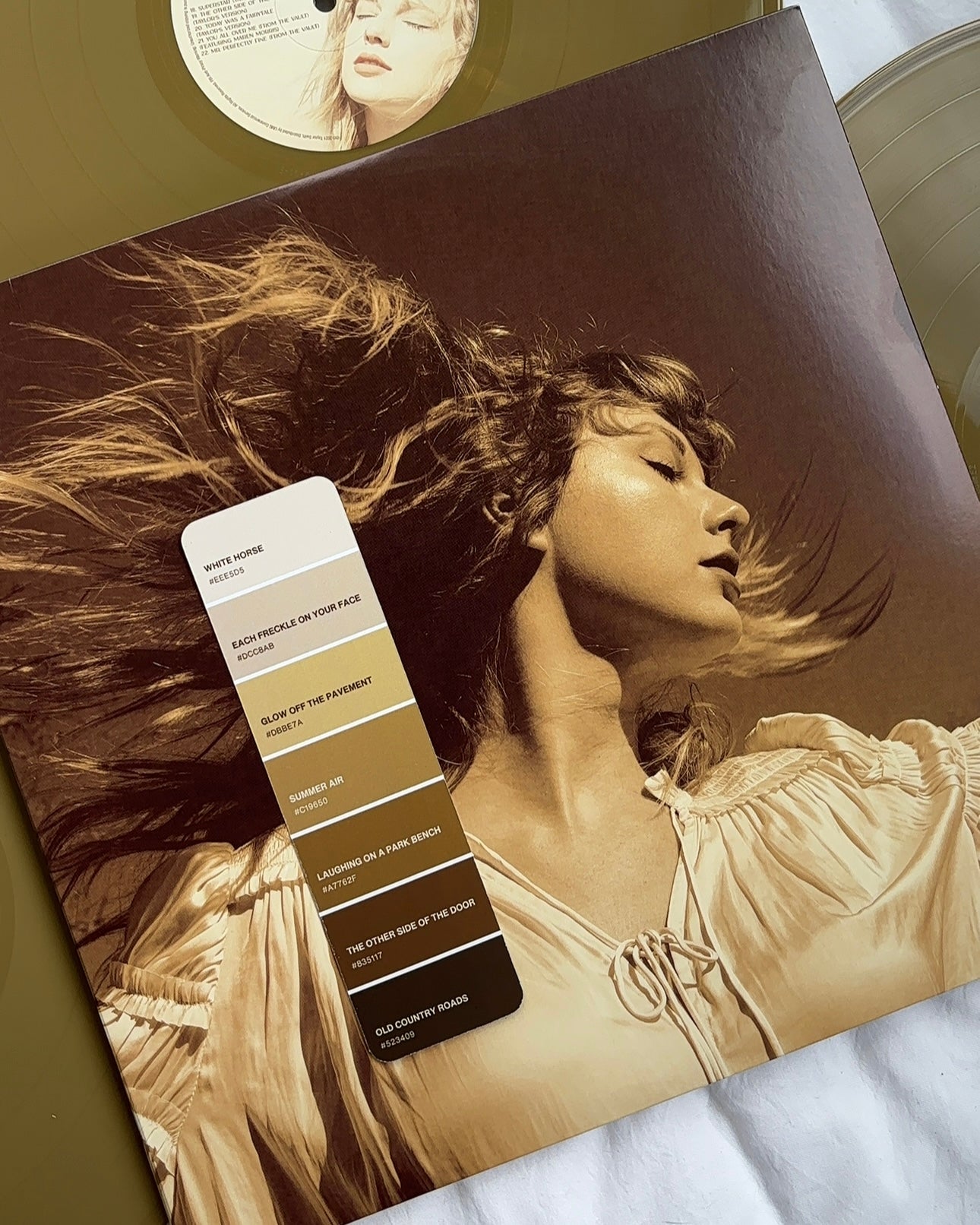 Fearless (Taylor's Version) Era Paint Swatch Bookmark