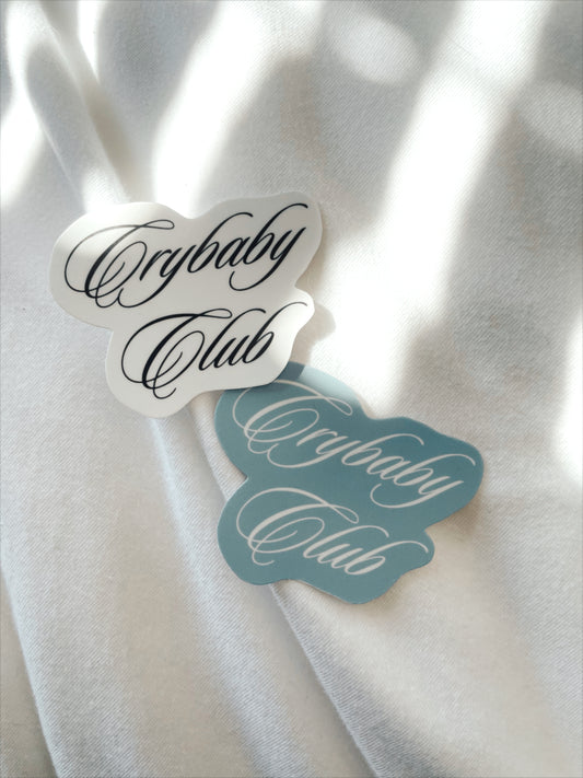 Crybaby Club Sticker