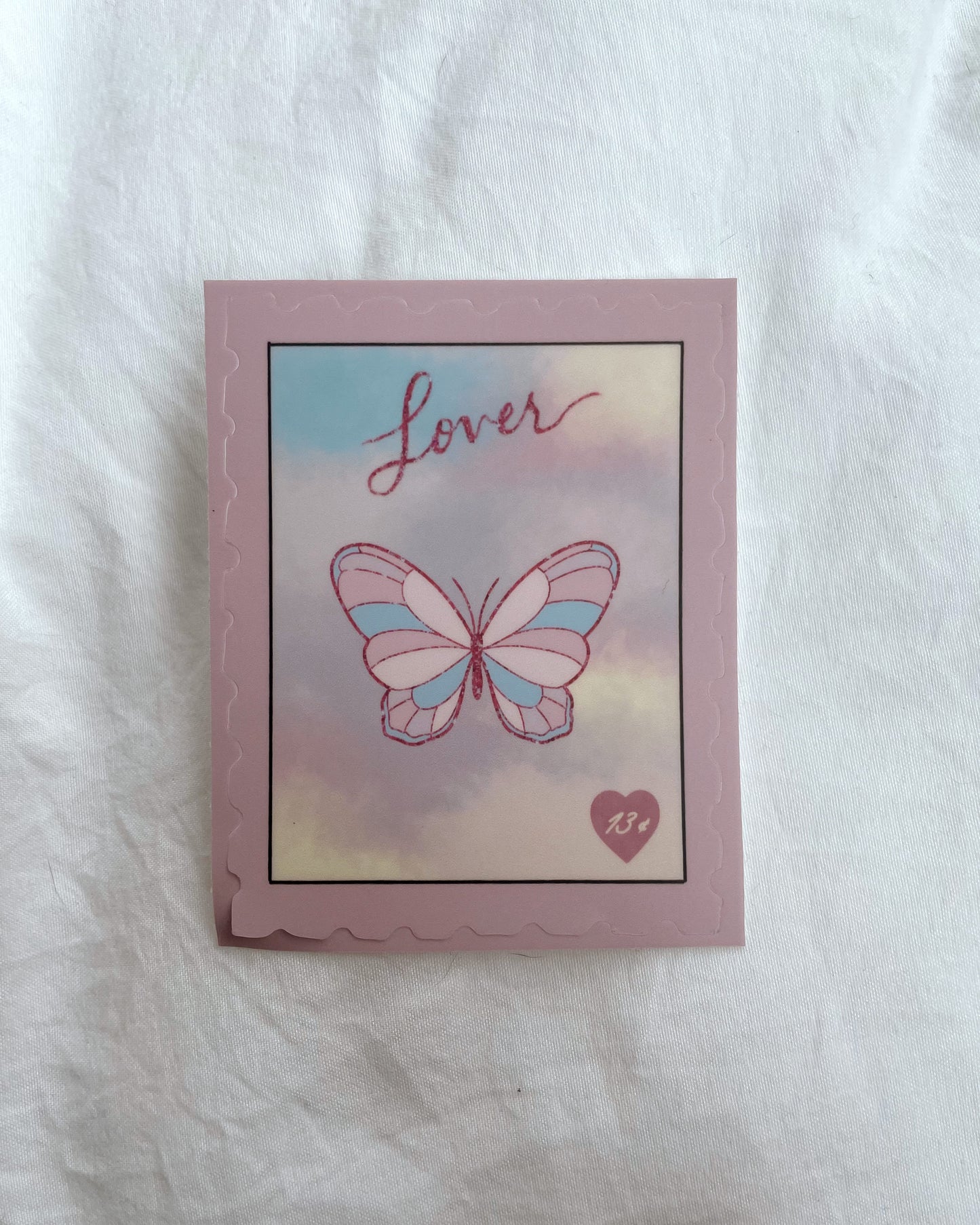 Lover Stamp Sticker *MISPRINT*