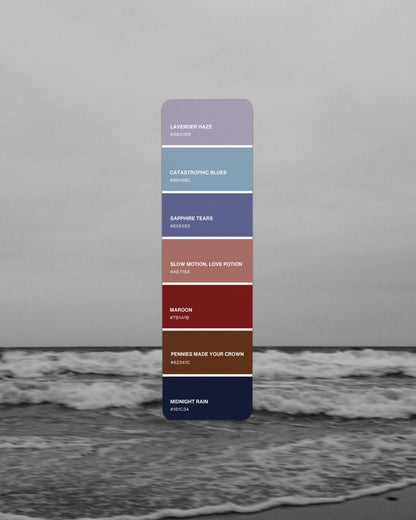 Midnights Era Paint Swatch Bookmark