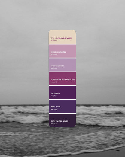 Speak Now (Taylor's Version) Era Paint Swatch Bookmark