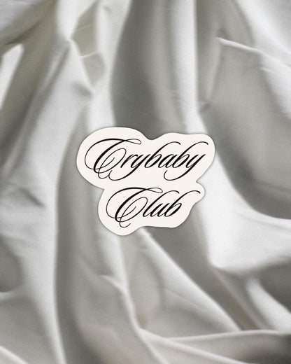 Crybaby Club Sticker