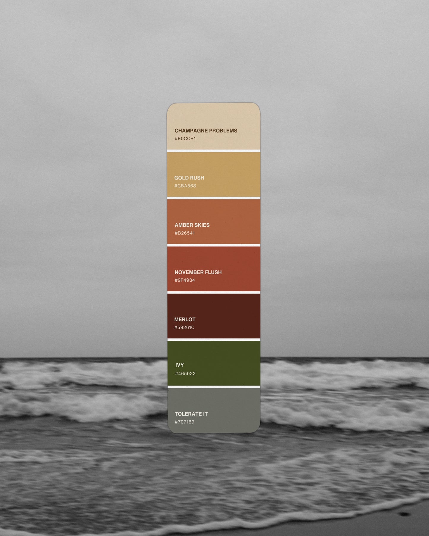 Evermore Era Paint Swatch Bookmark