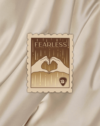 Fearless Stamp Sticker *MISPRINT*