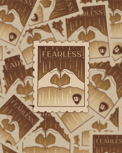 Fearless Stamp Sticker