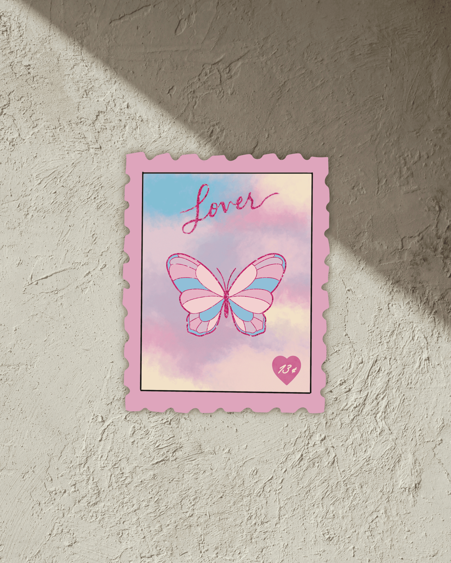 Lover Stamp Sticker *MISPRINT*